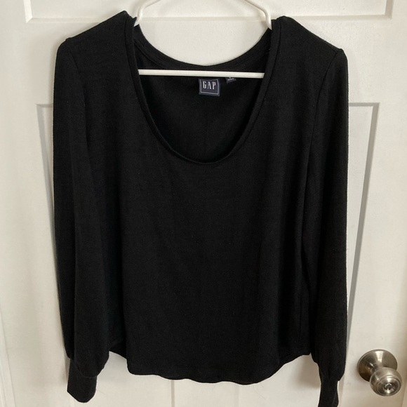GAP scoop neck ballerina sleeve top - Picture 1 of 3